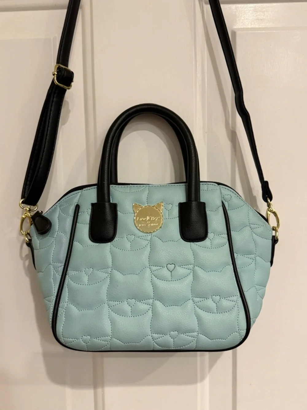 Betsey Johnson LUV Betsy 💕 Quilted Cat Satchel | Crossbody Bag